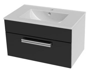 Triton Ника-75 тумба подвесная (черная) Triton Ника-75 тумба подвесная (черная)